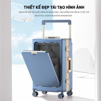 valisg vali sai gon valisg com sai gon suitcase luggage sai gon vali doanh nhan vali doanh nhân có cửa mở hành lý phí trước, tay cầm rộng 