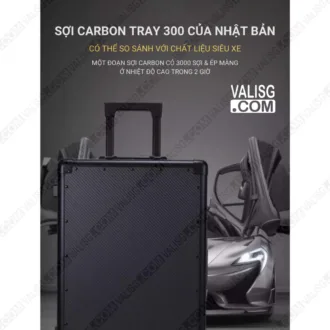 vali carbon cao cấp khoá vân tay vali carbon cao cấp kho