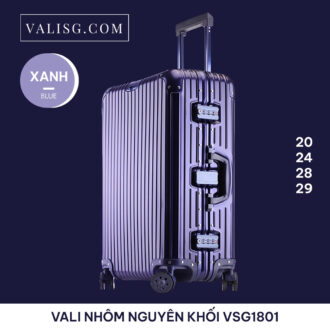 valisg vali sai gon valisg com sai gon suitcase luggage sai gon vali nhom nguyen khoi cao cap miui vali nhôm nguyên khối cao cấp miui blue 