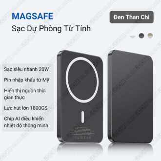 sạc dự phòng từ tính 