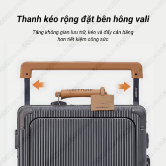 vali airway có ngăn đựng laptop 