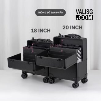 valisg vali sai gon valisg com sai gon suitcase luggage sai gon vali cop trang diem makeup vsg cốp trang điêm vsg thống số 