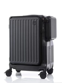 valisg vali sai gon valisg com sai gon suitcase luggage sai gon vali mo cua truoc tyg vali mở cửa trước tyg size inch cabin Đen 