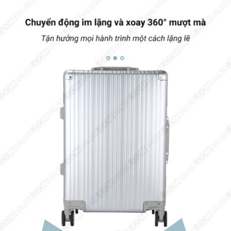 vali nhôm nguyên khối bản nâng cấp thanh kéo rộ